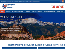 Tablet Screenshot of coloradohandcenter.com